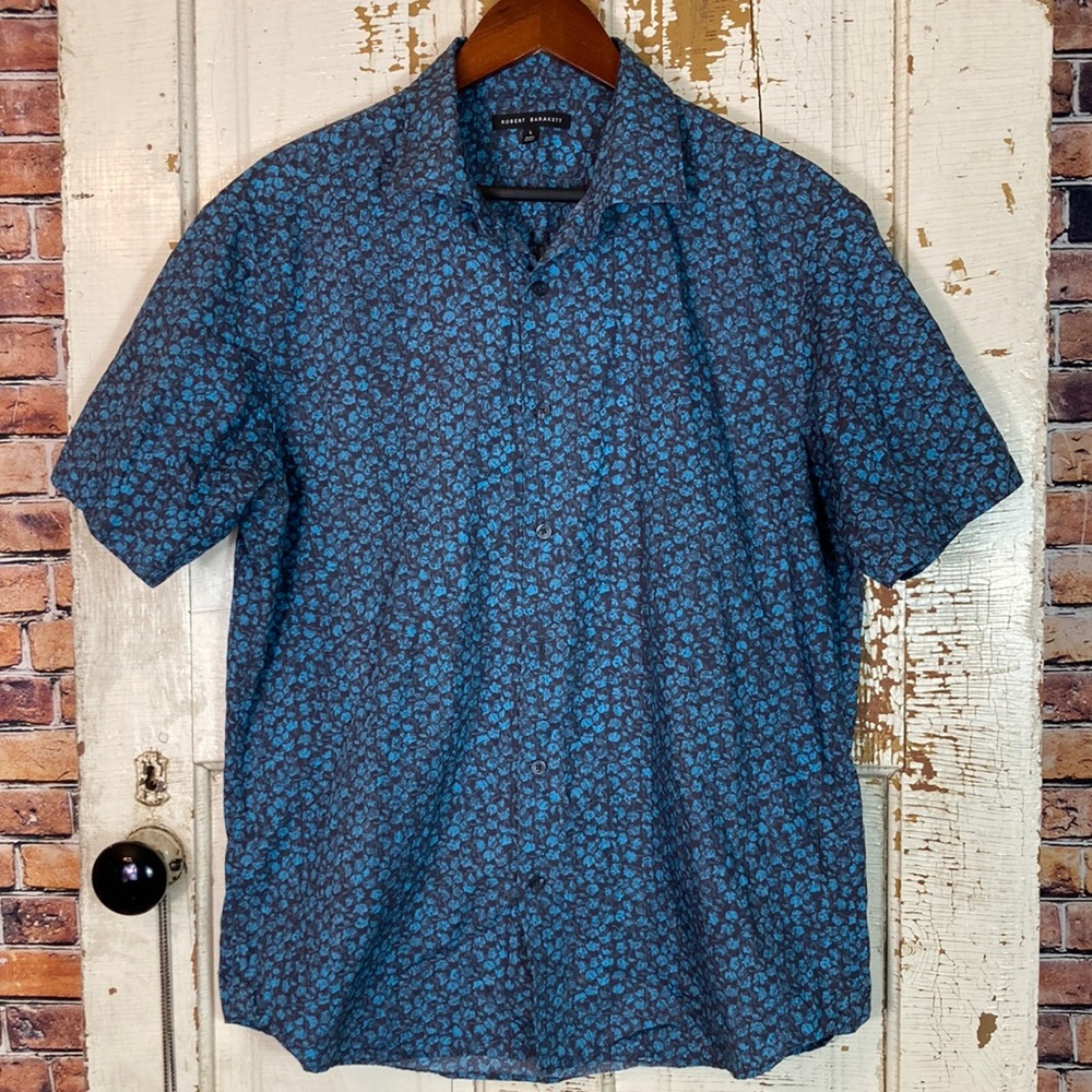 🍄Robert Barakett casual Floral Print Shirt
